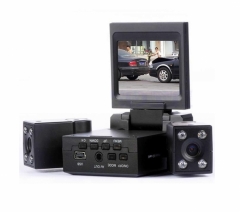 Камера за кола DVR AT Dual 9 - 02 с две камери + 16GB карта памет