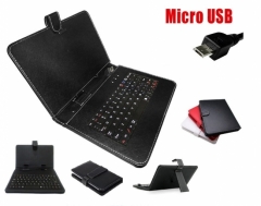 Калъф с клавиатура за Lenovo A8-50 A5500 - 8 инча - micro USB - 6 цвята 