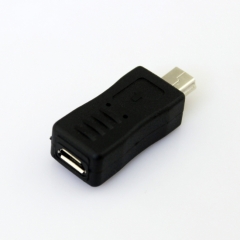 Преходник mini USB мъжко към micro USB женско