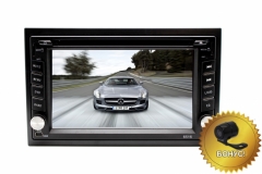 Универсална мултимедия Double Din 6.2 инча DVD, GPS, TV за кола-навигация + цифрова телевизия