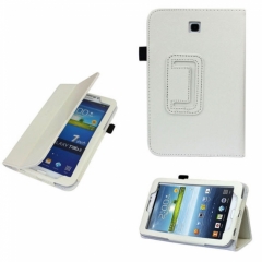 Кожен калъф за Samsung Galaxy TAB 3 тип папка - 7" (P3200, P3210)