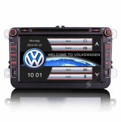 Навигация двоен дин за VW SEAT SKODA VW0803W GPS, DVD, WinCE, 8  инча