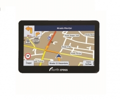 North Cross ES725FE GPS навигация за камион и кола - 7 инча, 256MB RAM, 8GB