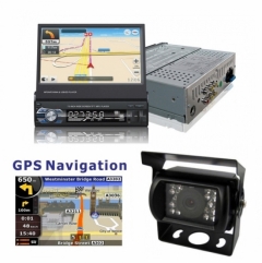 Навигация за камион за вграждане AT 179601, GPS, Bluetooth, 7 инча + КАМЕРА
