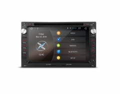 Навигация двоен дин за VW SEAT SKODA с Android 6.0 PCD76MTWA, GPS, WiFi, 7 инча