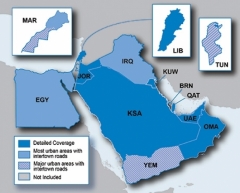 Карта за Garmin City Navigator Близкия Изток и Северна Африка NT